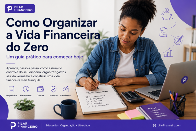 Como organizar a vida financeira do zero