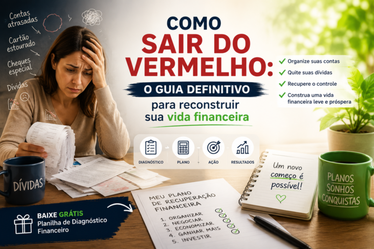 Como sair do vermelho