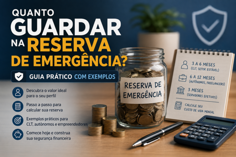 Quanto guardar na reserva de emergência